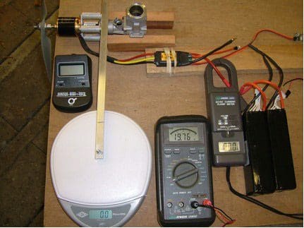 Measuring motor output