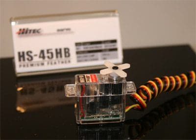 The new Hitec HS-45HB servo