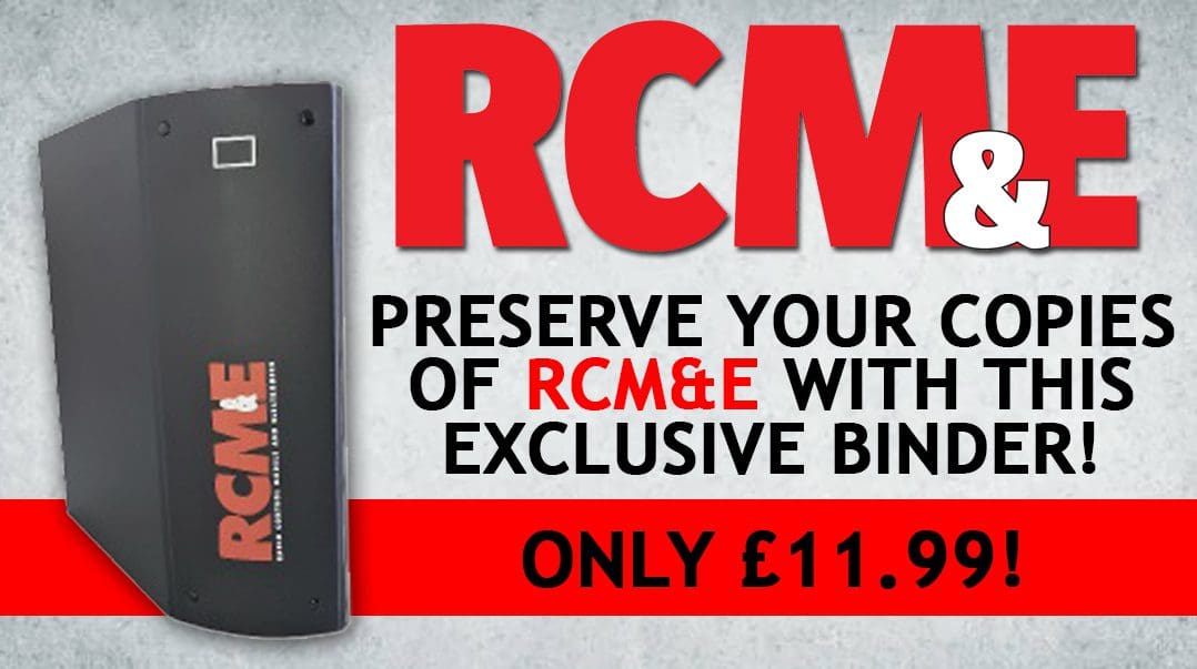 Preserve your Radio Control Models & Electronics magazines with this exclusive binder